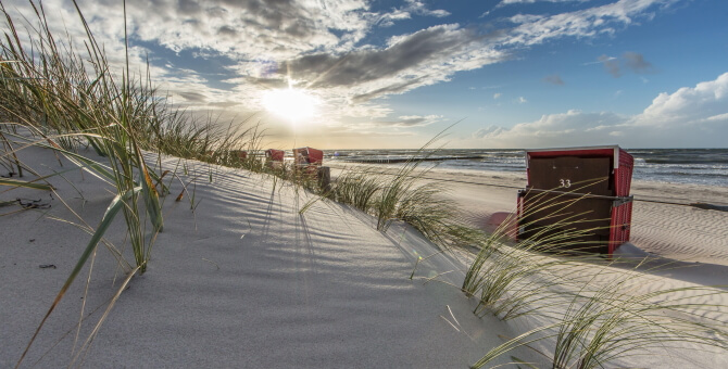 ImageBlick über den Strand aufs Meer